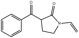 3-Benzoyl-N-vinylpyrrolidin-2-one,125330-80-5,结构式