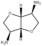 Hexahydro-furo[3,2-b]furan-3,6-diamine Struktur