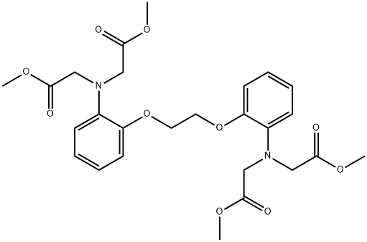 BAPTA-四甲酯, 125367-34-2, 结构式