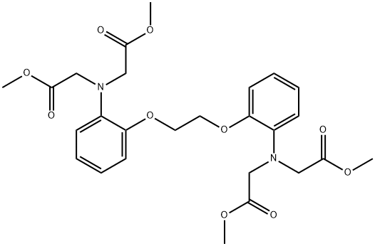 BAPTA-tetramethyl Ester Structure