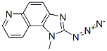 2-Azido-1-methylimidazo-(4,5-f)quinoline Structure