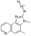 2-Azido-3,4-dimethylimidazo[4,5-f]quinoline, 125372-29-4, 结构式