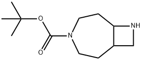 4-BOC-4,8-二氮杂双环[5.2.0]壬烷, 1253790-47-4, 结构式