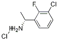(1R)-1-(3-氯-2-氟苯基)乙胺盐酸盐 结构式