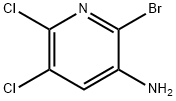 3-Amino-2-bromo-5,6-dichloropyridine Structure