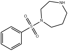 1-(苯磺酰基)高哌嗪, 125398-82-5, 结构式