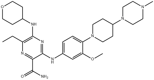 1254053-43-4 GilteritinibinhibitorFLT3anaplastic lymphoma kinaseSynthetic method