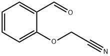 (2-甲酰基苯氧基)乙酰腈, 125418-83-9, 结构式