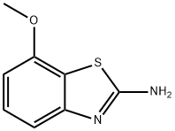2-BenzothiazolaMine, 7-Methoxy- Struktur