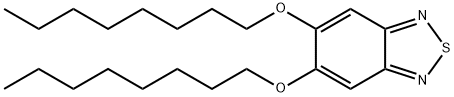 5,6-双(辛氧基)-2,1,3-苯并噻二唑,1254353-37-1,结构式