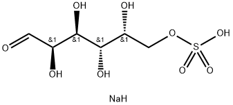D-半乳糖-6-O-硫酸钠盐, 125455-62-1, 结构式