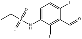 N-(2,4-difluoro-3-forMylphenyl)propane-1-sulfonaMide,1254567-71-9,结构式