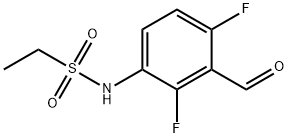 N-(2,4-difluoro-3-forMylphenyl)propane-1-sulfonaMide Structure