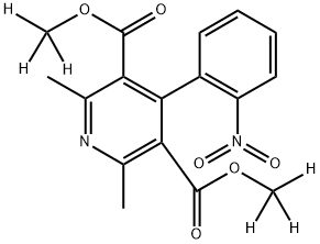 Dehydronifedipine-D-6 结构式