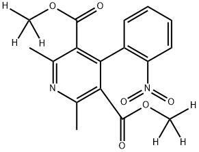 Dehydronifedipine-D-6 Structure