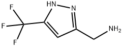 3-(AMinoMethyl)-5-(trifluoroMethyl)pyrazole Structure