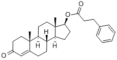 ヒドロけい皮酸テストステロン 化学構造式