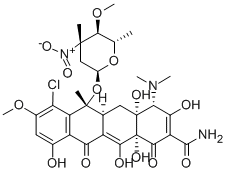 dactylocycline B Struktur