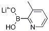 Monolithium 3-Methylpyridine-2-boronate Structure