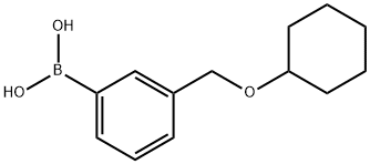 3-(Cyclohexyloxy)Methylphenylboronic acid 结构式