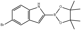 5-Bromoindole-2-boronic acid, pinacol ester