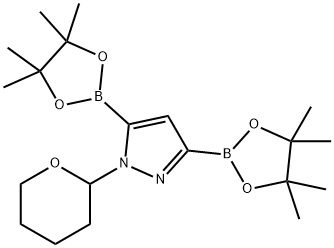 1256360-29-8 1-(四氢-2H-吡喃-2-基)-3,5-双(4,4,5,5-四甲基-1,3,2-二氧硼烷-2-基)-1H-吡唑