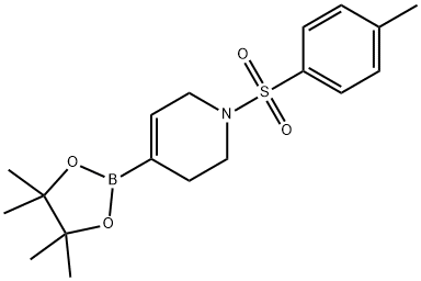 4-(4,4,5,5-Tetramethyl-1,3,2-dioxaborolan-2-yl)-1-tosyl-1,2,3,6-tetrahydropyridine Structure