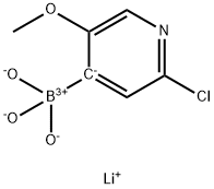 Lithium (2-chloro-5-methoxypyridin-4-yl)trihydroxyborate|