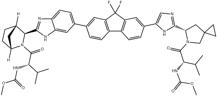 Ledipasvir Structure