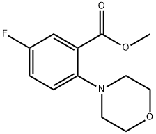 1256633-20-1 2-(4-吗啉基)-5-氟苯甲酸甲酯