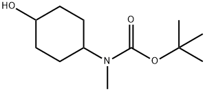 4-(N-BOC-N-甲氨基)环己醇,1256633-24-5,结构式