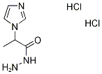 2-(1H-imidazol-1-yl)propanohydrazide(SALTDATA: 2HCl) 化学構造式