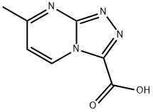 7-methyl[1,2,4]triazolo[4,3-a]pyrimidine-3-carboxylic acid(SALTDATA: FREE) Struktur