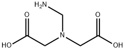 N-(氨基甲基)-N-(羧甲基)甘氨酸, 125677-14-7, 结构式