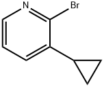 2-broMo-3-cyclopropylpyridine Structure
