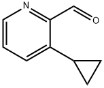 3-环丙基皮考林醛 结构式