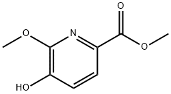 5-羟基-6-甲氧基吡啶-2-羧酸甲酯, 1256791-78-2, 结构式