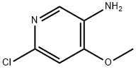 6-氯-4-甲氧基-5-氨基吡啶, 1256805-54-5, 结构式