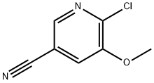 6-chloro-5-Methoxypyridine-3-carbonitrile Structure