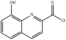 2-Quinolinecarbonyl chloride, 8-hydroxy- (9CI),125686-91-1,结构式