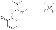 2-(2-Pyridon-1-yl)-1,1,3,3-tetramethyluronium tetrafluoroborate Struktur