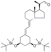 1,3-Di-O-tert-butyldiMethylsilyl Paricalcitol 18-Aldehyde Structure