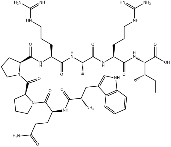 FIBRONECTIN ADHESION-PROMOTING PEPTIDE Structure