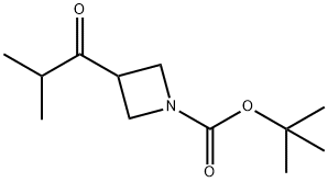 tert-butyl 3-isobutyrylazetidine-1-carboxylate Struktur