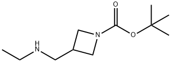 tert-butyl 3-((ethylaMino)Methyl)azetidine-1-carboxylate Struktur