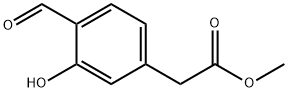 Methyl 2-(4-forMyl-3-hydroxyphenyl)acetate Structure