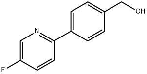 4-(5-Fluoro-2-pyridinyl)benzeneMethanol Struktur