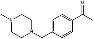1-[4-(4-METHYL-PIPERAZIN-1-YLMETHYL)-PHENYL]-ETHANONE, 125743-59-1, 结构式