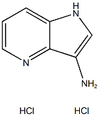 1H-吡咯并[3,2-B]吡啶-3-氨 结构式