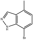 7-Bromo-4-methyl-1H-indazole Structure